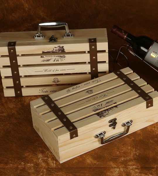 Wooden Wine Box with various designs and models Thanh Tung Thinh Co.,Ltd