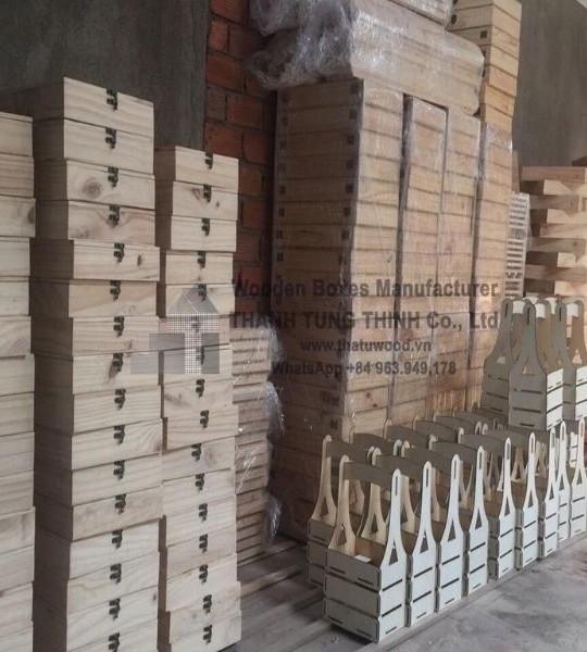 Wooden products from our Warehouse Ready for Delivery.