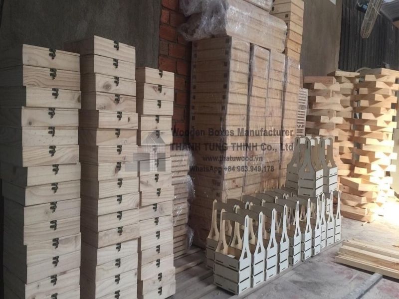 Wooden products from our Warehouse Ready for Delivery.
