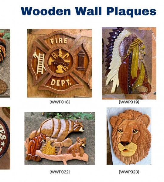 Intarsia Wood Art