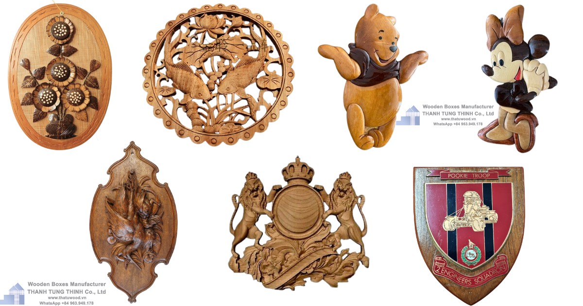 Manufacturer Wooden Wall Plaques with many product designs for you to import in large quantities