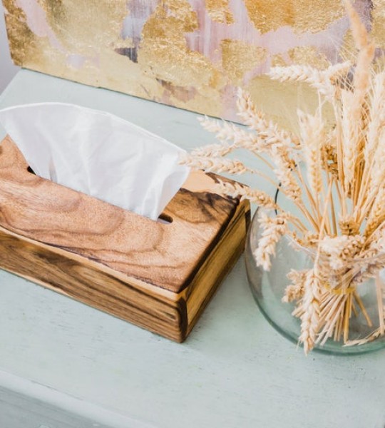 Wooden Tissue Boxes