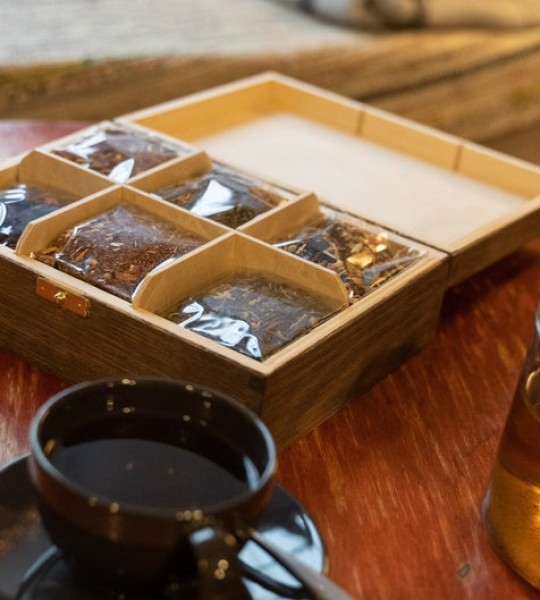 Wooden Tea Boxes