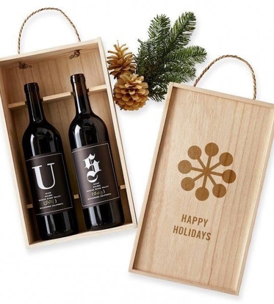 Wooden Wine Box