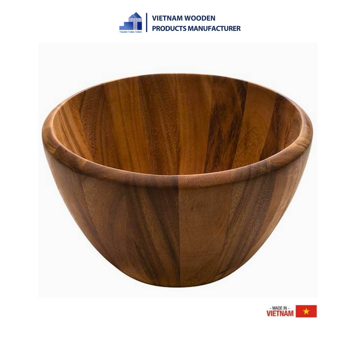 Safe Wooden Bowl for Consumers