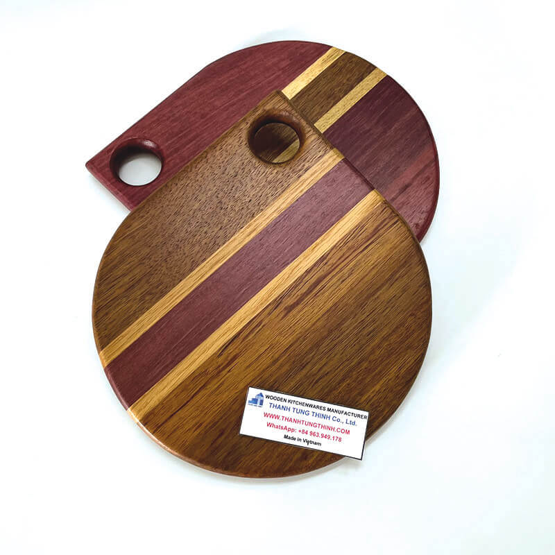 Creative Petal-shaped wooden cutting board