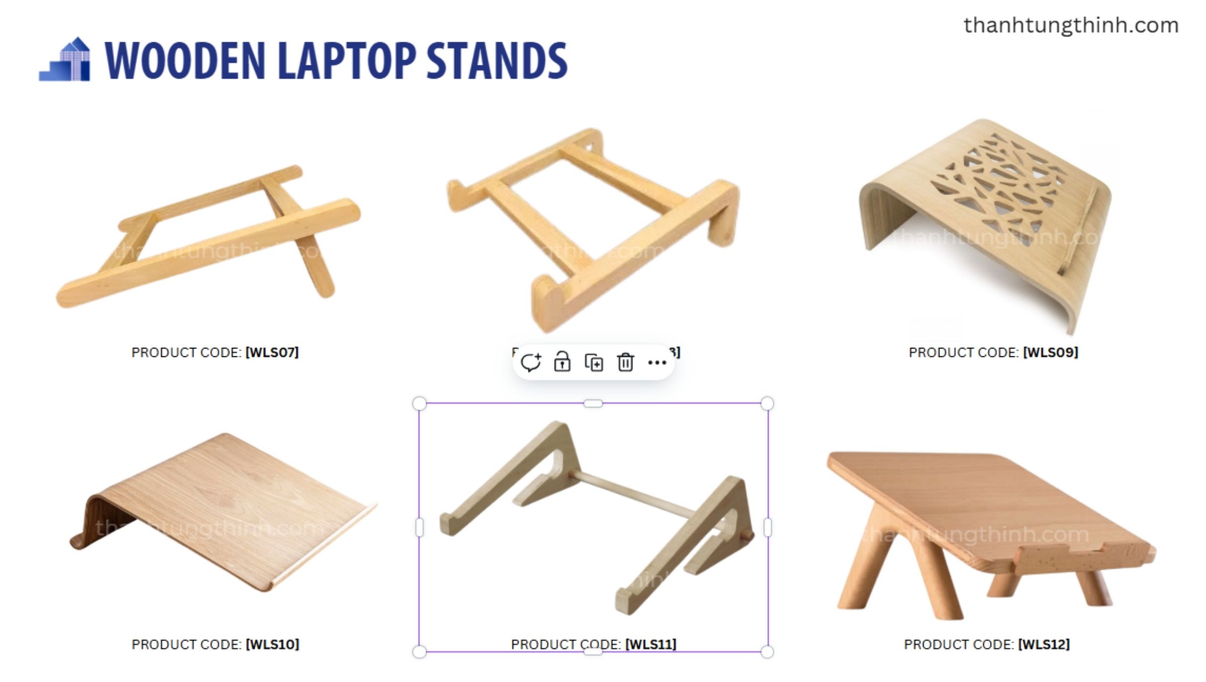 WOODEN LAPTOP STANDS  CATALOGUE