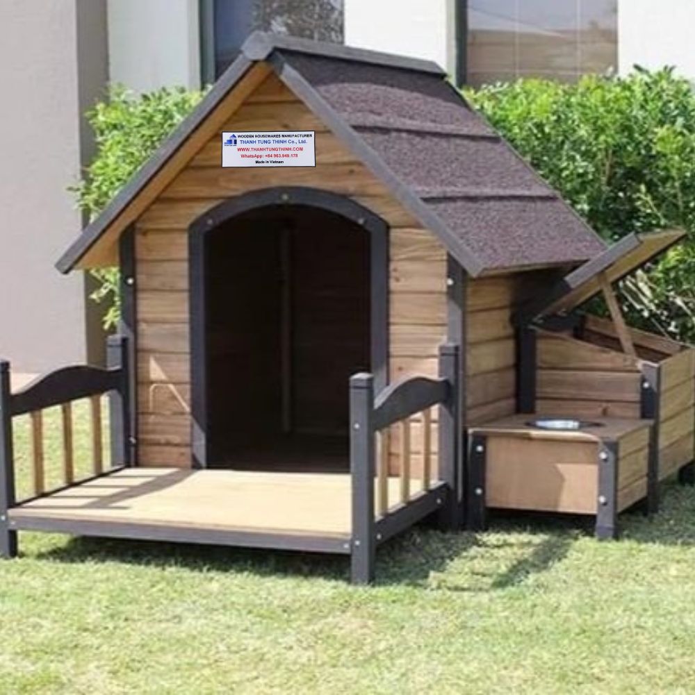 Sturdy Wooden Pet House for your Dog
