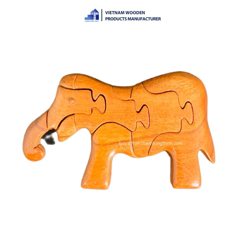 Lovely Wooden Animal Puzzle Toys for Child