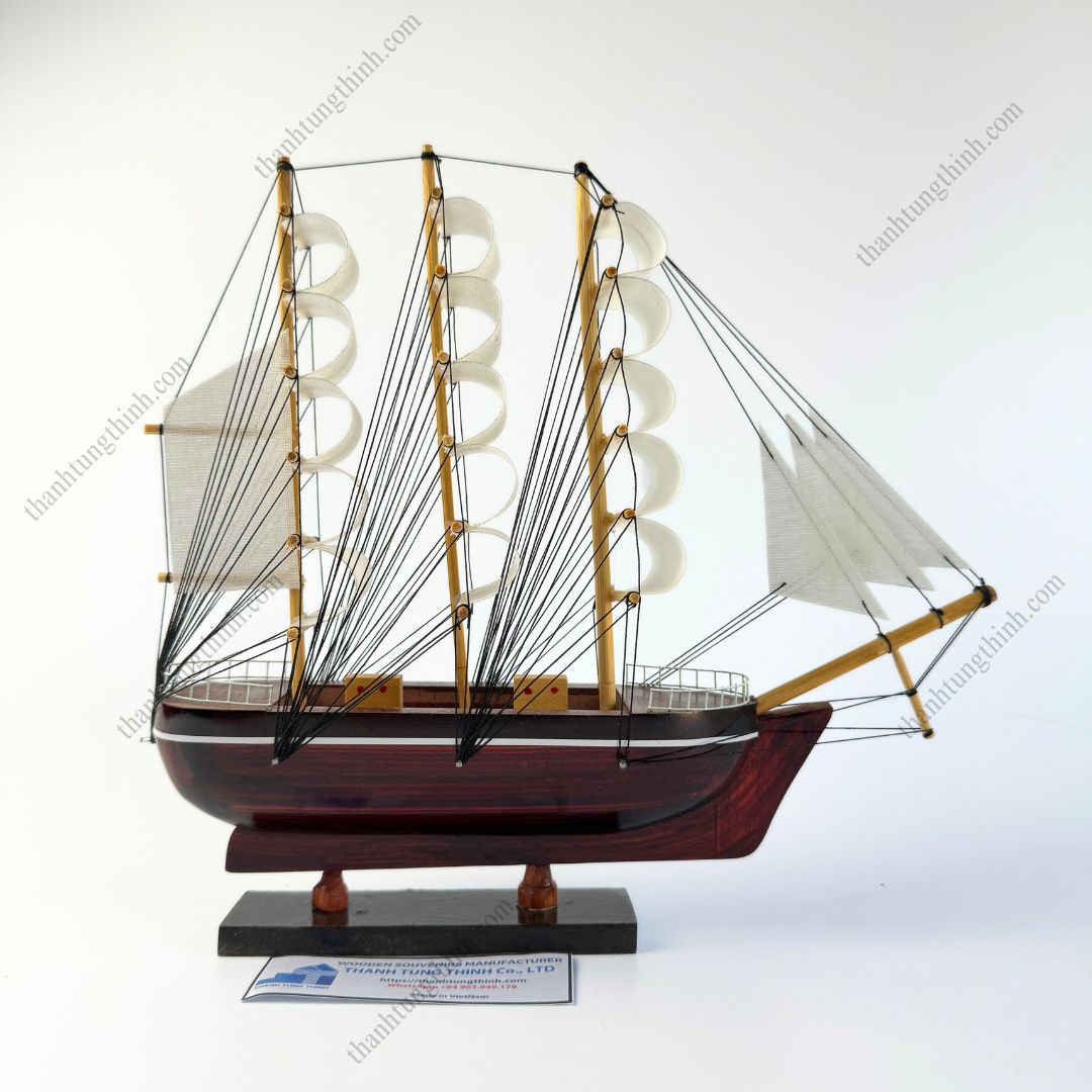 Vintage Sailing Wooden Ship Model Manufacturer