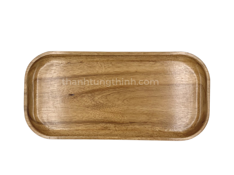 Corner rectangular wooden tray Wholesales