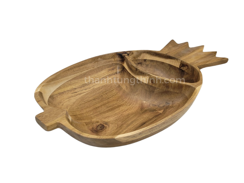 Tropical Pineapple Wooden Tray Supplier