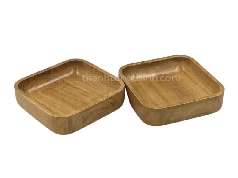 Graceful Square Wood Tray by Trusted Manufacturer