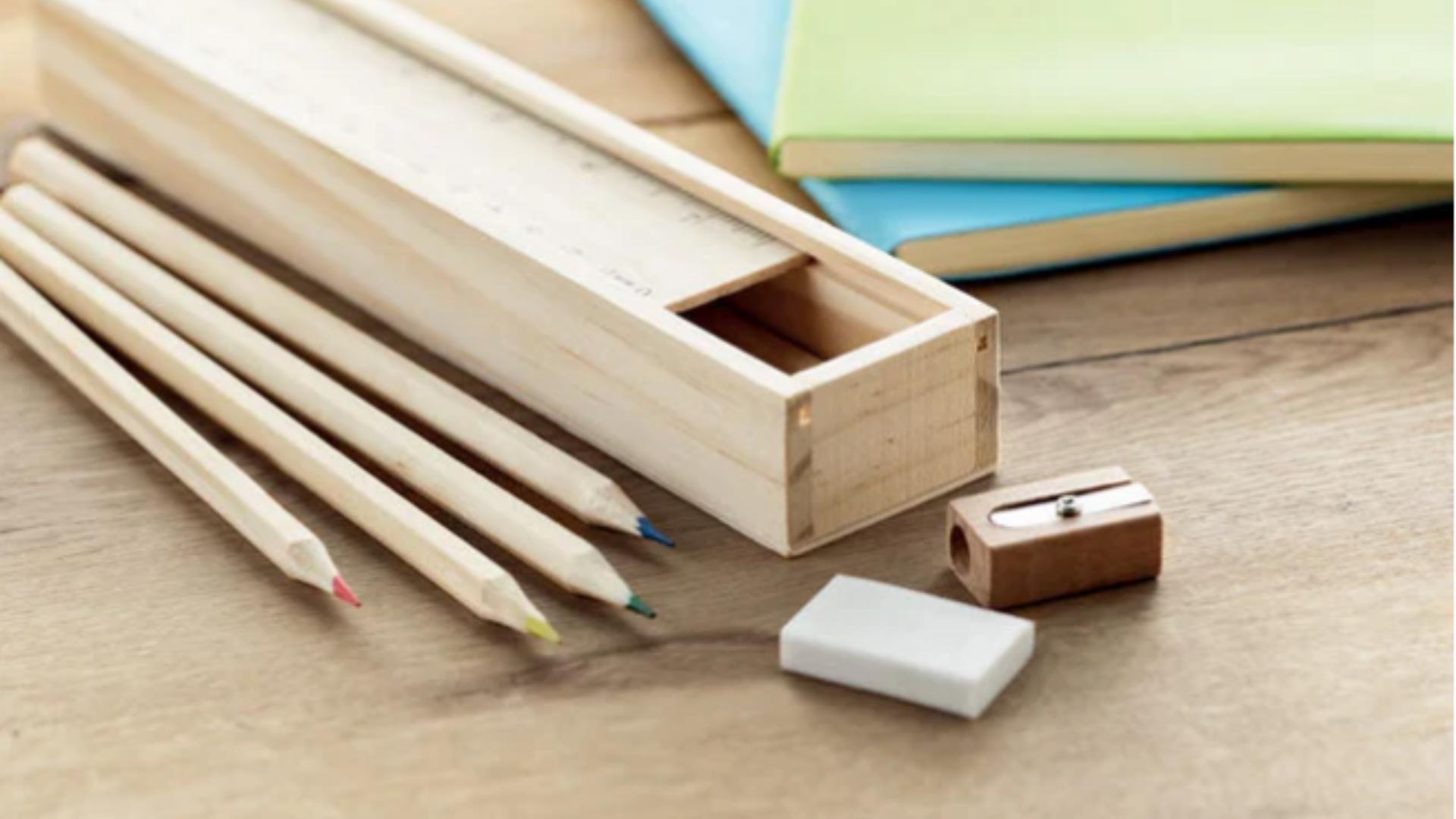 Premium wooden stationery for offices, designed for bulk wholesale and OEM/ODM customization.