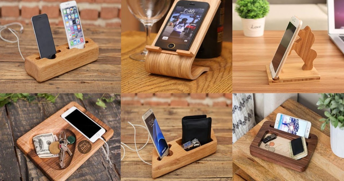 Suggested 4 Wooden Cellphone Stands products that retailers should stock