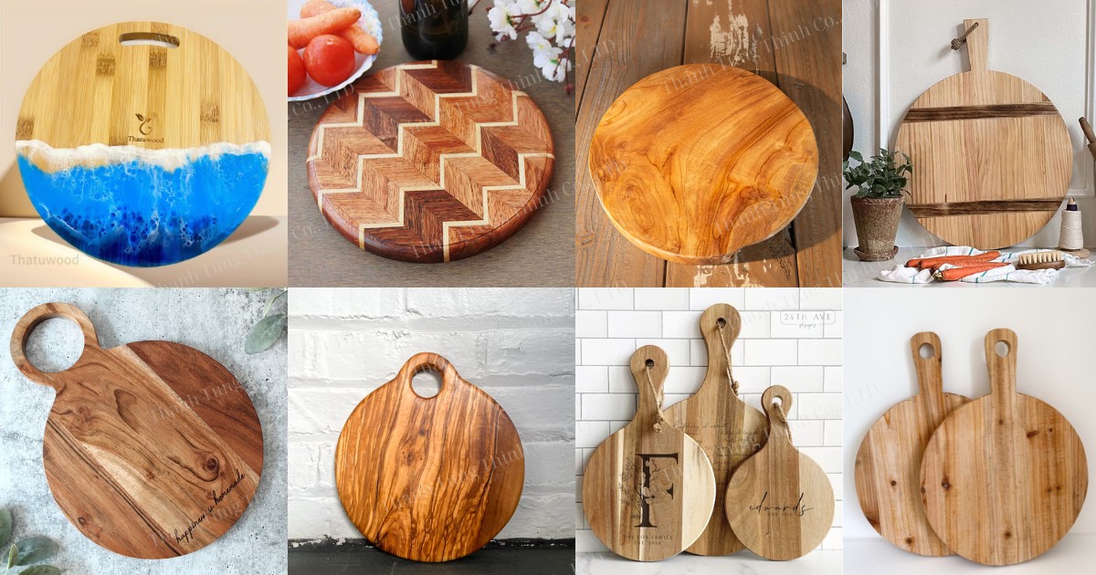Just these 6 Round Wooden Cutting Boards Manufacturer will change your store's sales