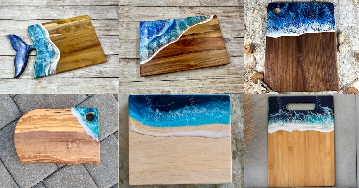 The supplier specializes in epoxy production has many years of experience exporting items with epoxy wooden cutting board designs to the international