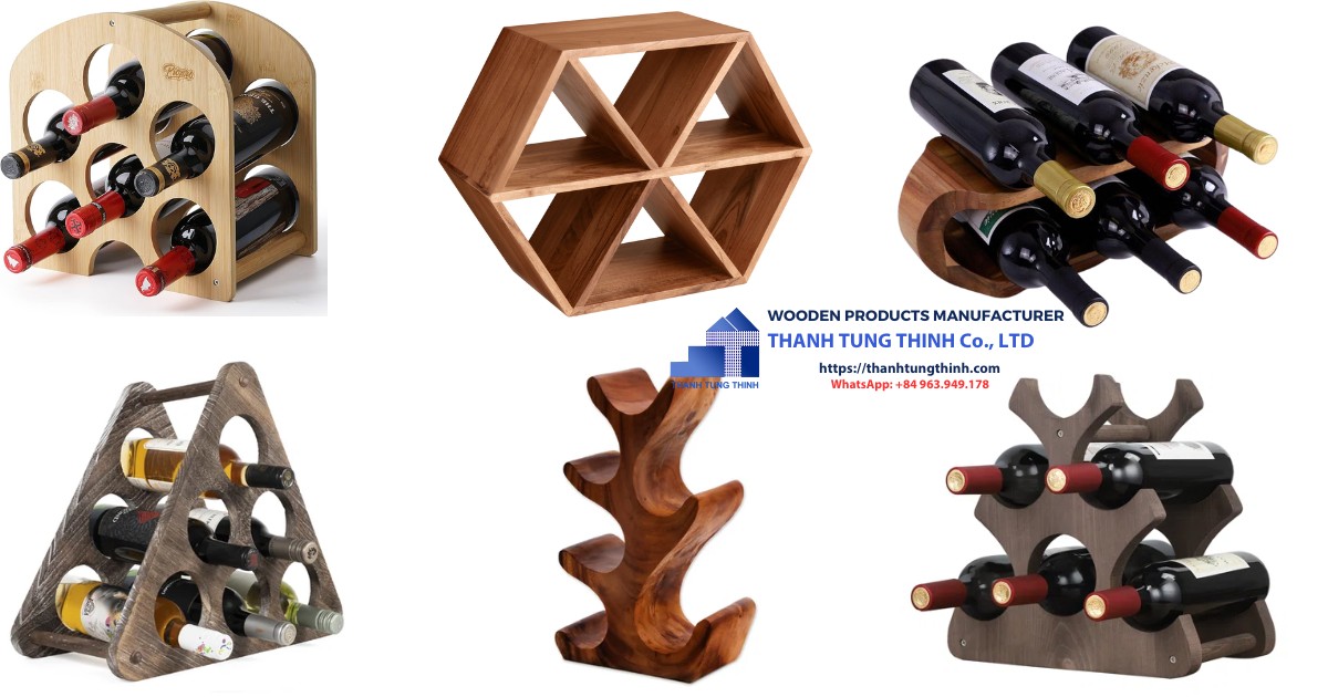 Reasons why 6 slot wooden wine racks wholesaler are products that help increase sales