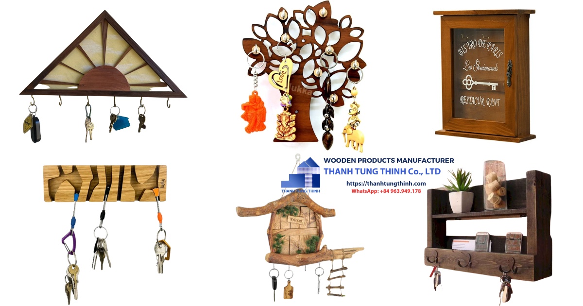 Revealing the secret about Unique design Wooden Key Holders Supplier favored by wholesalers
