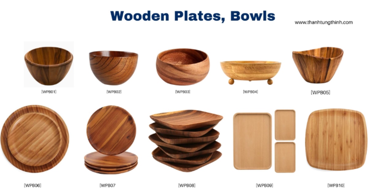 Attract all eyes with the unmissable Wooden Plates or Bowls designs from Manufacturer