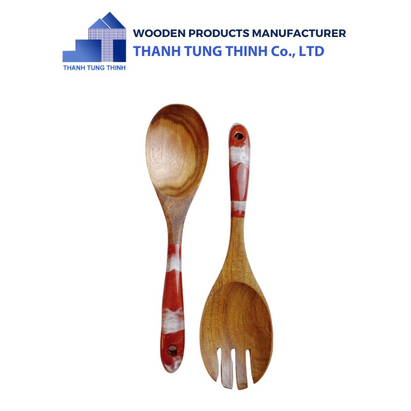 Wooden Elegance Meets Modern Design Epoxy Spoons Manufacturer