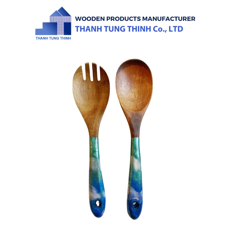 Artful Craftsmanship in Your Hands The Finest Wooden Epoxy Spoons