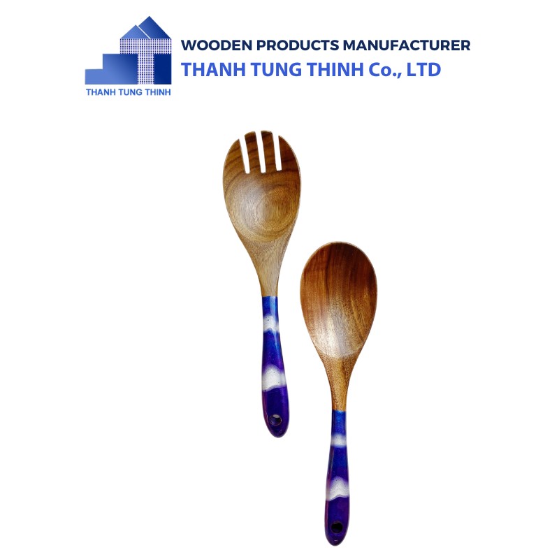 Artisan-Crafted Wooden Epoxy Spoons Manufacturer