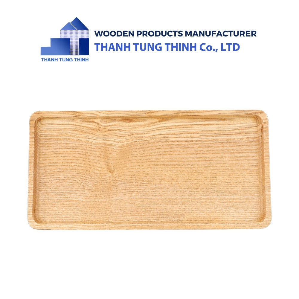 Wholesaler Wooden Tray rectangular shape simple