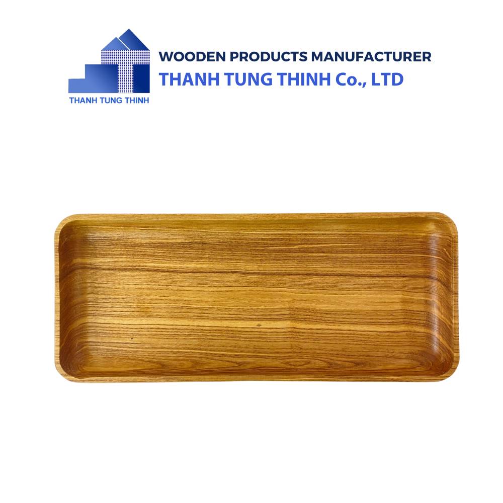 Wooden Tray Manufacturer Rectangular shape with deep cage