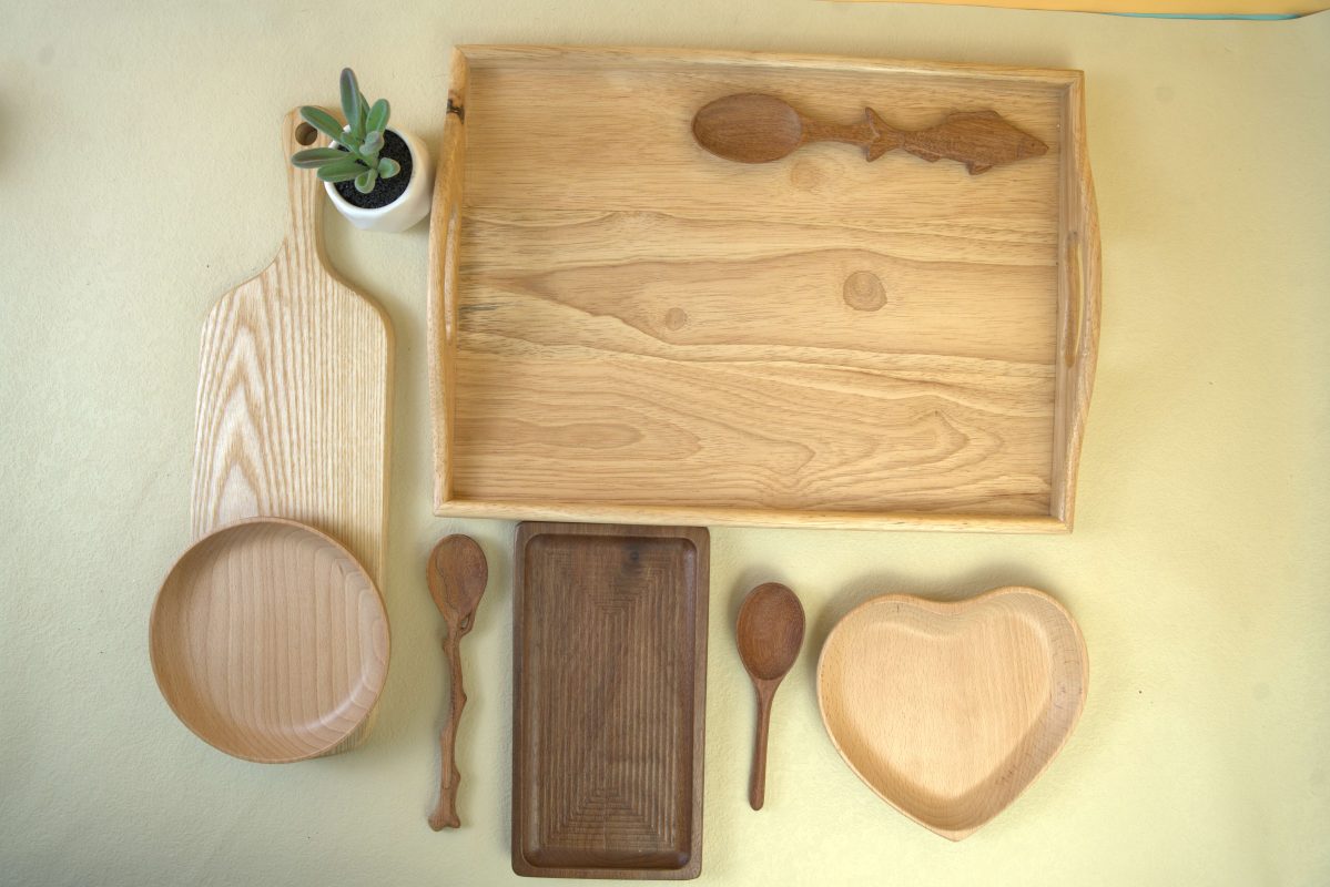 Wooden-tableware