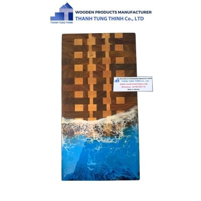 Edge Epoxy Cutting Board