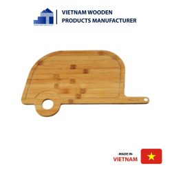Car-shaped wooden cutting board