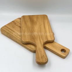 Wooden tray with handle style