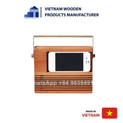 Radio Design Wooden Mobile Stand