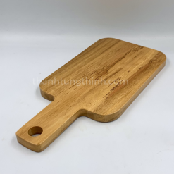 Wooden tray with handle style