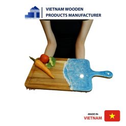 Wooden Epoxy Teak Wood – Emerald