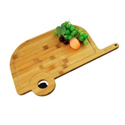Alternative view of Car-Shaped Wooden Cutting Board