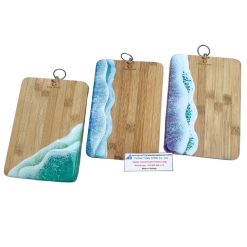 Epoxy Cutting Board with Hanging Hook
