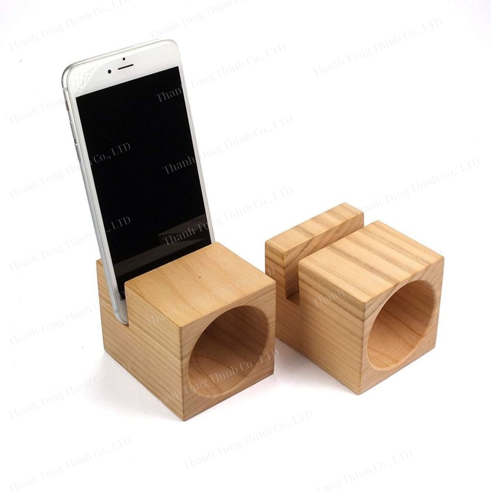 Cell Phone Simple Wooden Phone Stand Homemade Wooden Phone Stand