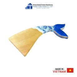 Mermaid Tail Epoxy Wood Tray Thanh Tung Thinh | 02