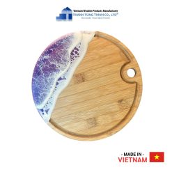 Round Epoxy Cutting Board with Hanging Hole  Thanh Tung Thinh | 02