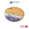 Round Epoxy Cutting Board with Hanging Hole Thanh Tung Thinh