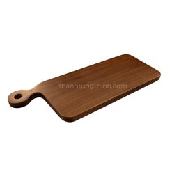 Rectangular Walnut Cutting Board with Handle