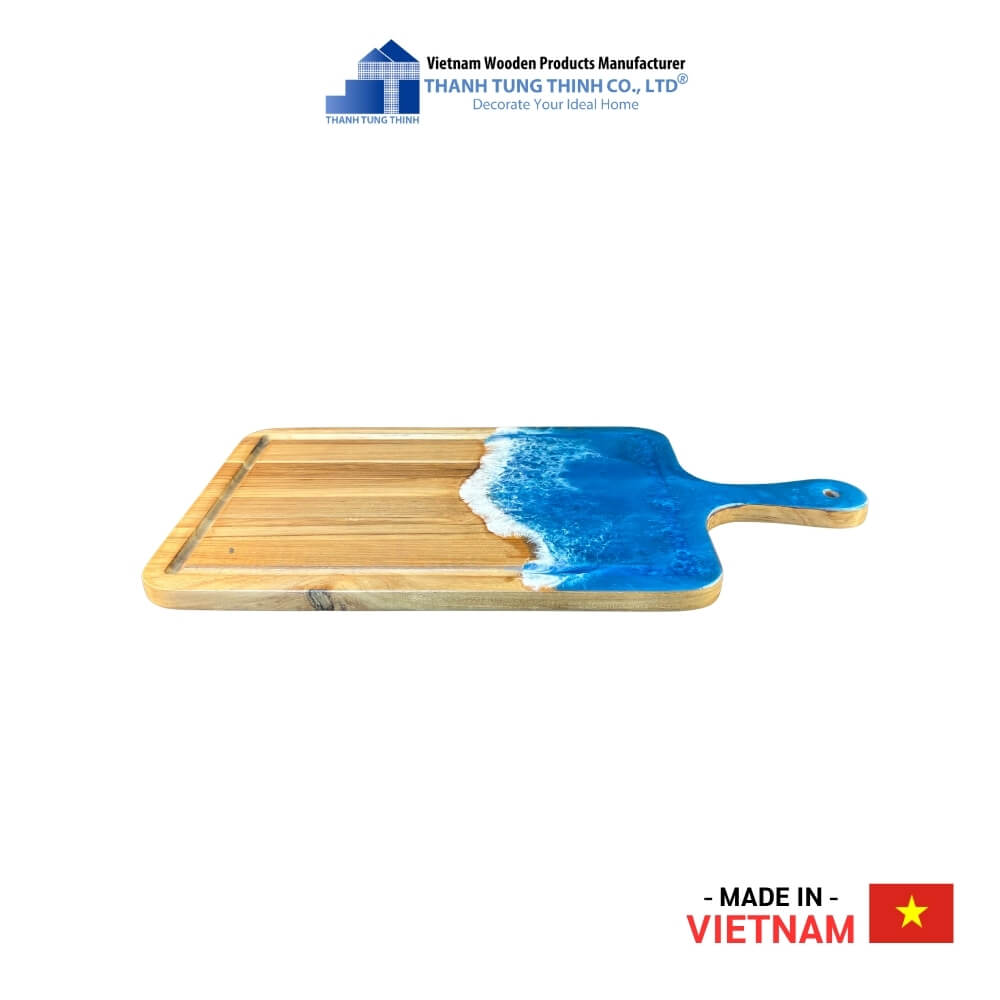 Wooden epoxy Cutting Board – Sapphire Beach Thanh Tung Thinh | 02