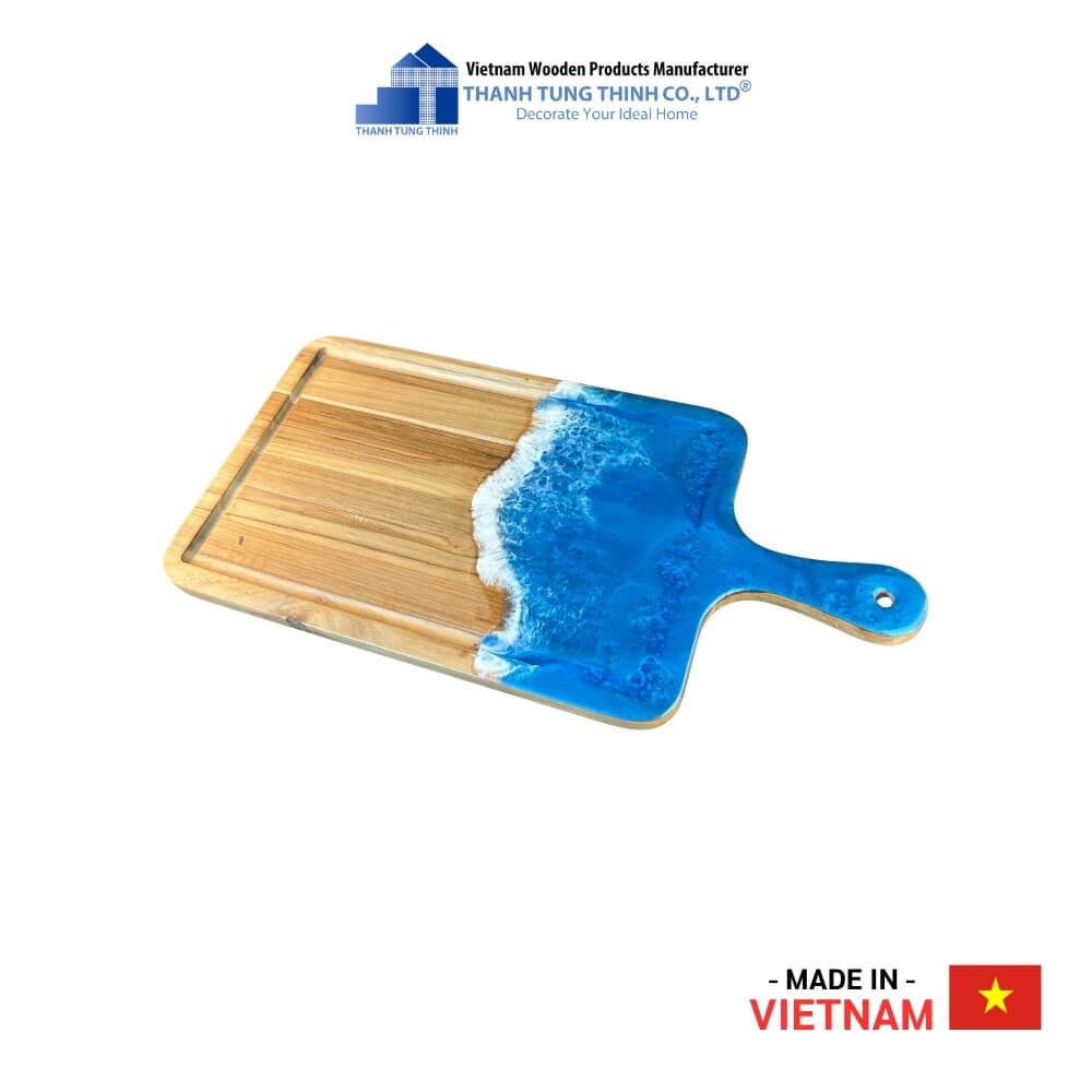 Wooden epoxy Cutting Board – Sapphire Beach Thanh Tung Thinh | 03