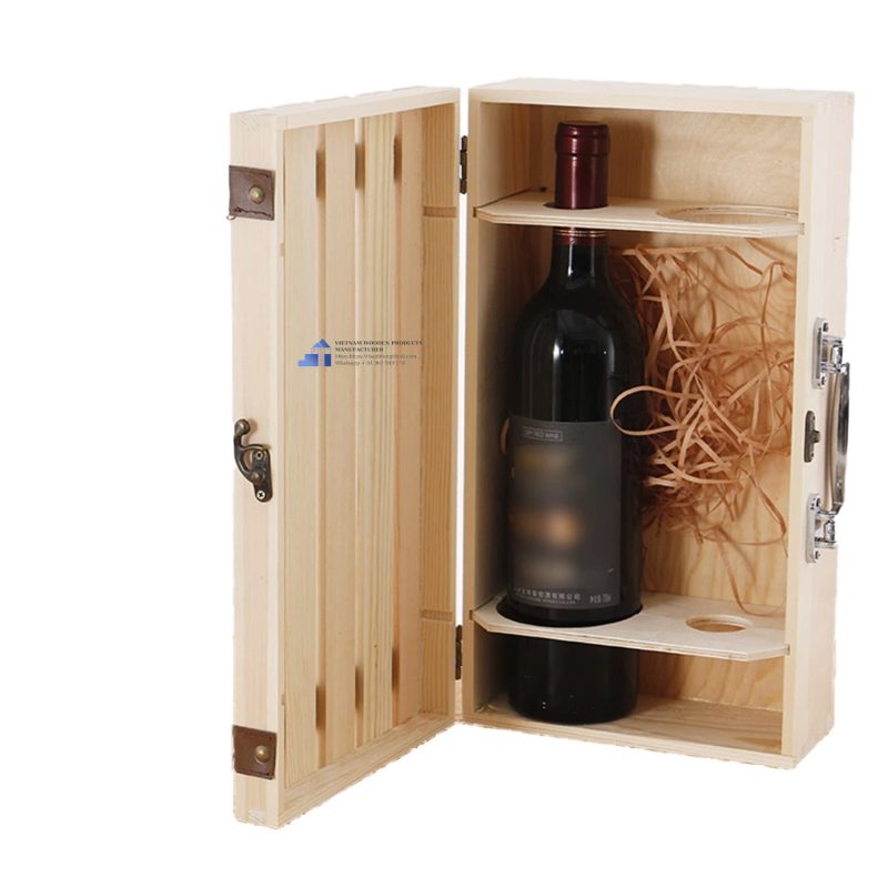 Wholesale wooden wine box from manufacturer