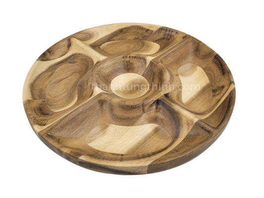 145 compartment wooden flower tray