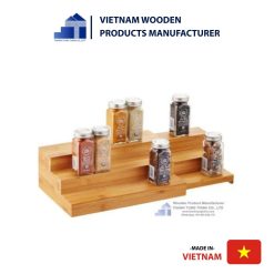 3-Tier wooden spice racks