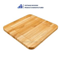 Bamboo Pot Coaster Wave shape 1