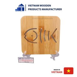 Bamboo pot coaster – square shape